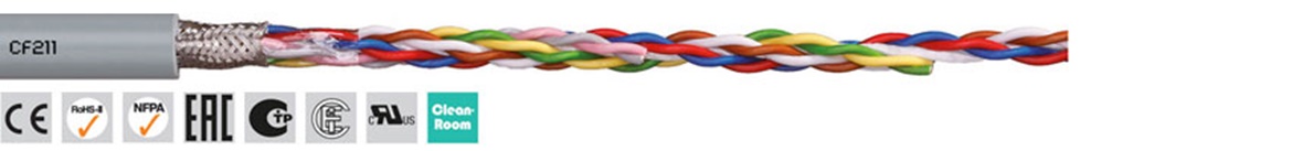 CF211數據電纜，PVC